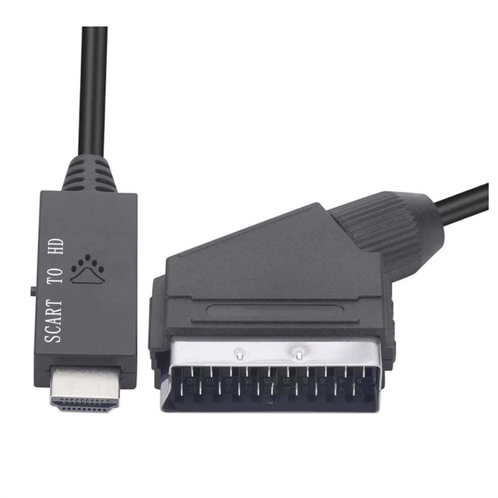 Photos - Other for Computer Markenlos HD 1080P Scart to -Compatible Adapter Scart Male to HD Female