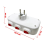 1 to 3 Way Extension Socket Germany France Standard EU Plug 5