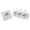 1 to 3 Way Extension Socket Germany France Standard EU Plug 4