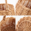 Wicker Picnic Basket with Handle,Willow Flower Girl Basket 6