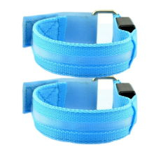 Night Running Arm Line Outdoor Sports USB Rechargeable Wristband Blue