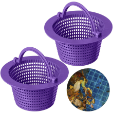 2Pcs Pool Skimmer Basket with Handle for Swimming Pools Cleaning,B
