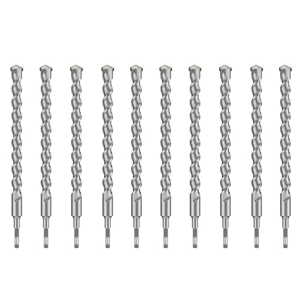 Photos - Bits / Sockets Markenlos 10PCS 6mm 150mm Eccentric Drill Bit Set Drill Bit Set Tools 