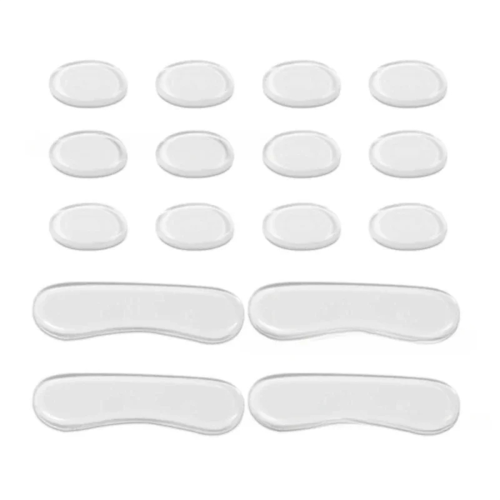 16pcs Drum Dampeners Set,Achieve Clear Drum Tones with Soft Pads