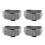 Gray Elastic Strap with Buckle for Model Aircraft, Drone Accessories 3