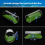 2 Pack Betta Fish Acrylic Tube Tunnel,BettaFish Leaf Pad 4