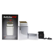 Kabelloser Metall-Doppelfolienrasierer – FXFS2 von BaBylissPRO für Männer – 1 Rasierer
