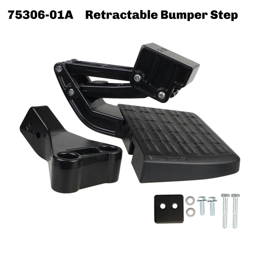 75306-01A Truck Rear Bumper Bed Side Step Retractable For Ram 4852739701873