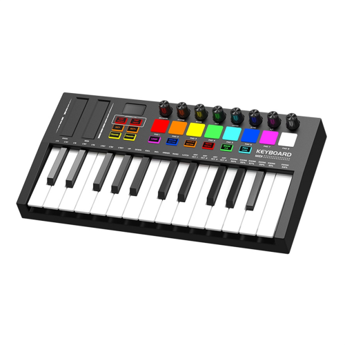 Μίνι φορητό πληκτρολόγιο ελέγχου MIDI, USB, πληκτρολόγιο Sequencer 2