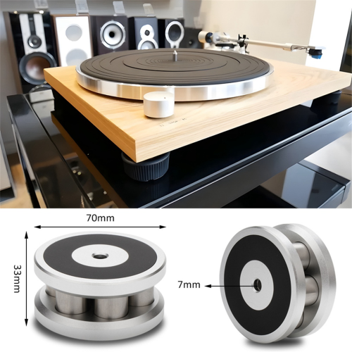 Fixture Turntable Disc Stabiliser High Fidelity Damper LP420 2