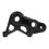 Support d'étrier avant de moto noir 1