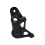 Support d'étrier avant de moto noir 5