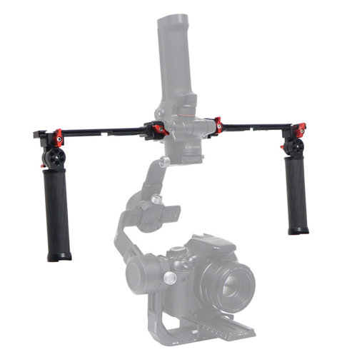 Dual Gimbal Handgrip for RS2/3/4 Foldable Handle Grip,B