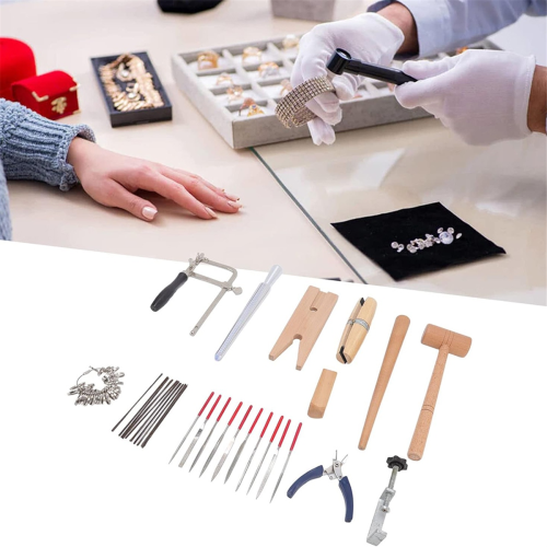 Jewelry Making Tools Set with Saw Frame, Cutters, Files 1