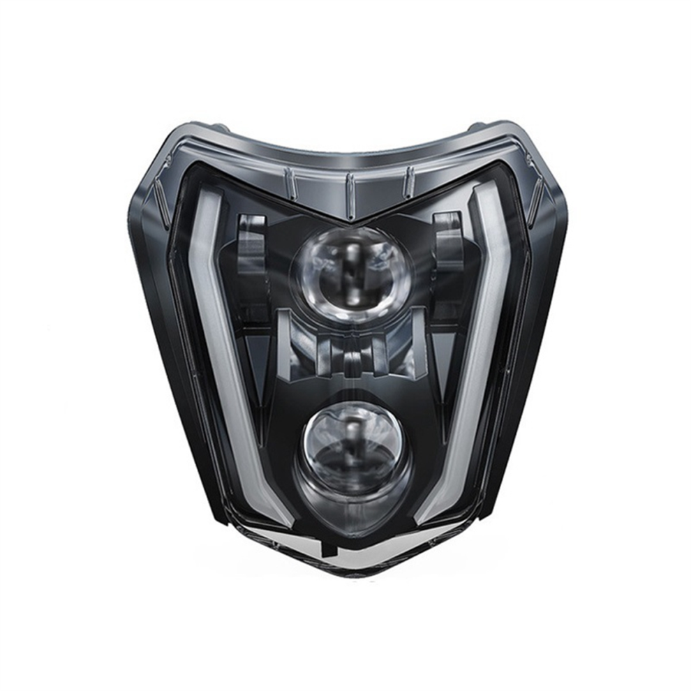Dirt Bike Led-Scheinwerfer Mit Fernlicht Und Abblendlicht FüR MotorräDer Exc-image