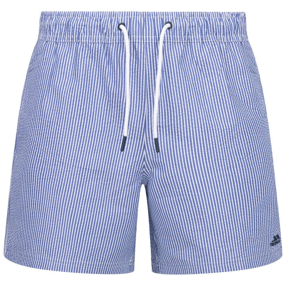 (L, Indigo Tone) Trespass Mens Swim Shorts - Tonio