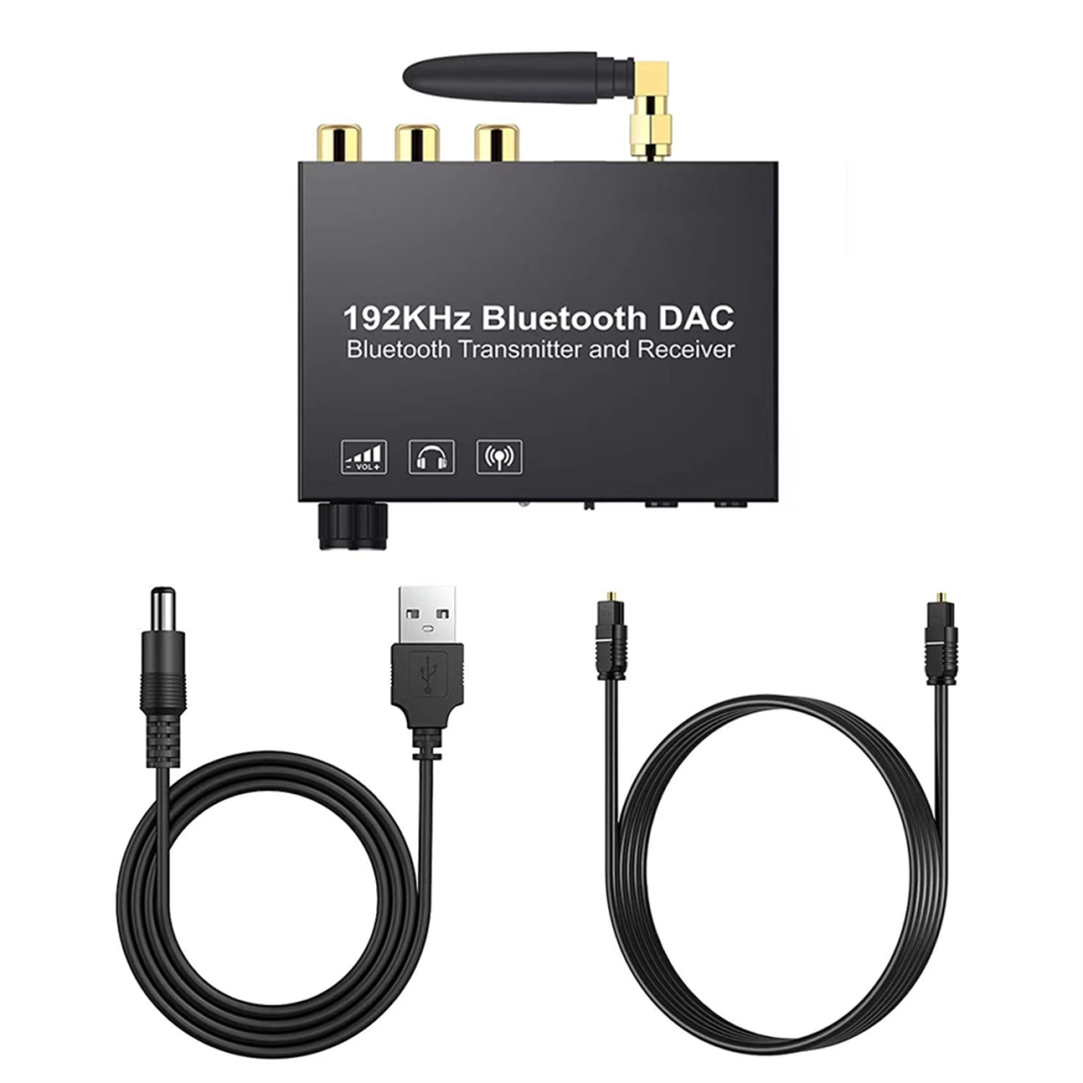 Bluetooth 5.0 Digital To Analog Optical Fiber Coaxial Audio Converter 4852739717997