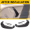 Car Interior Door Pull Handle Left+Right Replacement for Fiesta 3