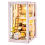 DIY Book Nook Kit Μινιατούρα Κουκλόσπιτο με Φωτισμό LED 3D Μοντέλο Παζλ 1