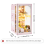 DIY Book Nook Kit Μινιατούρα Κουκλόσπιτο με Φωτισμό LED 3D Μοντέλο Παζλ 2