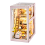 DIY Book Nook Kit Μινιατούρα Κουκλόσπιτο με Φωτισμό LED 3D Μοντέλο Παζλ 3