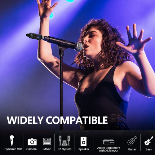 A11 Wireless Microphone Transmitter Receiver 2.4Ghz, 1