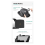 Portable Teleprompter for Smartphones with Remote Control 2