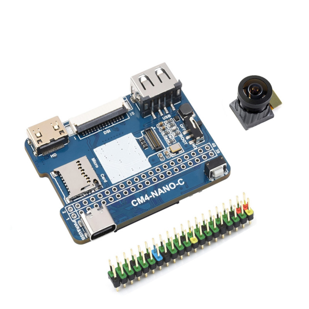 For Cm4 Nano C Expansion Board 8Mp 160Cam 30Fps 40Pin Blue 4852739722991