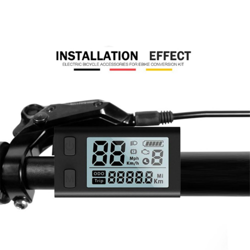 510S Ebike LCD-Display für BBS01/BB02/Mittelmotor 24V36V48V 2