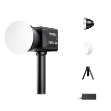 Luz de vídeo LED profissional de 60 W para transmissão de vídeo ao vivo, plugue UE