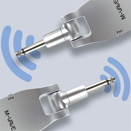 -1 Wireless Guitar System 2.4G Transmitter & Receiver Rechargeable 2