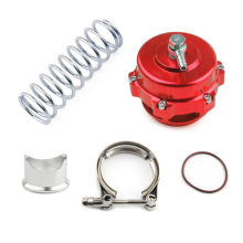 Uitlaatklep 50mm Bov Turbine Ontluchtingsklep Rood
