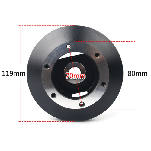105H Car Modification Steering Wheel Base Adaptor 1