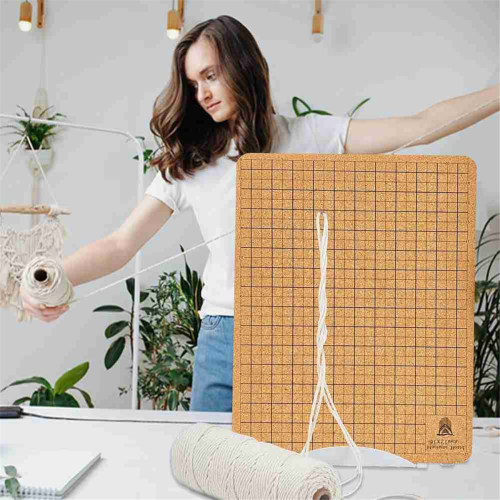 Macrame Board 12x16 Inch Macrame Board and Metal Adjustable Holder 2