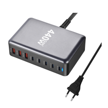 440W Fast Charge 3.0 USB Type C Fast Charger 5C3A PD Charger EU Plug