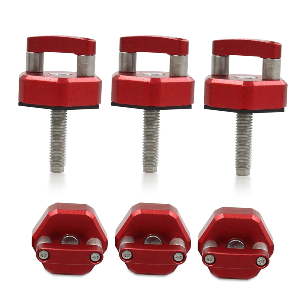 6Pcs Car Hardtop Bolts Quick Removal Thumb Screw For Red 4852739730057