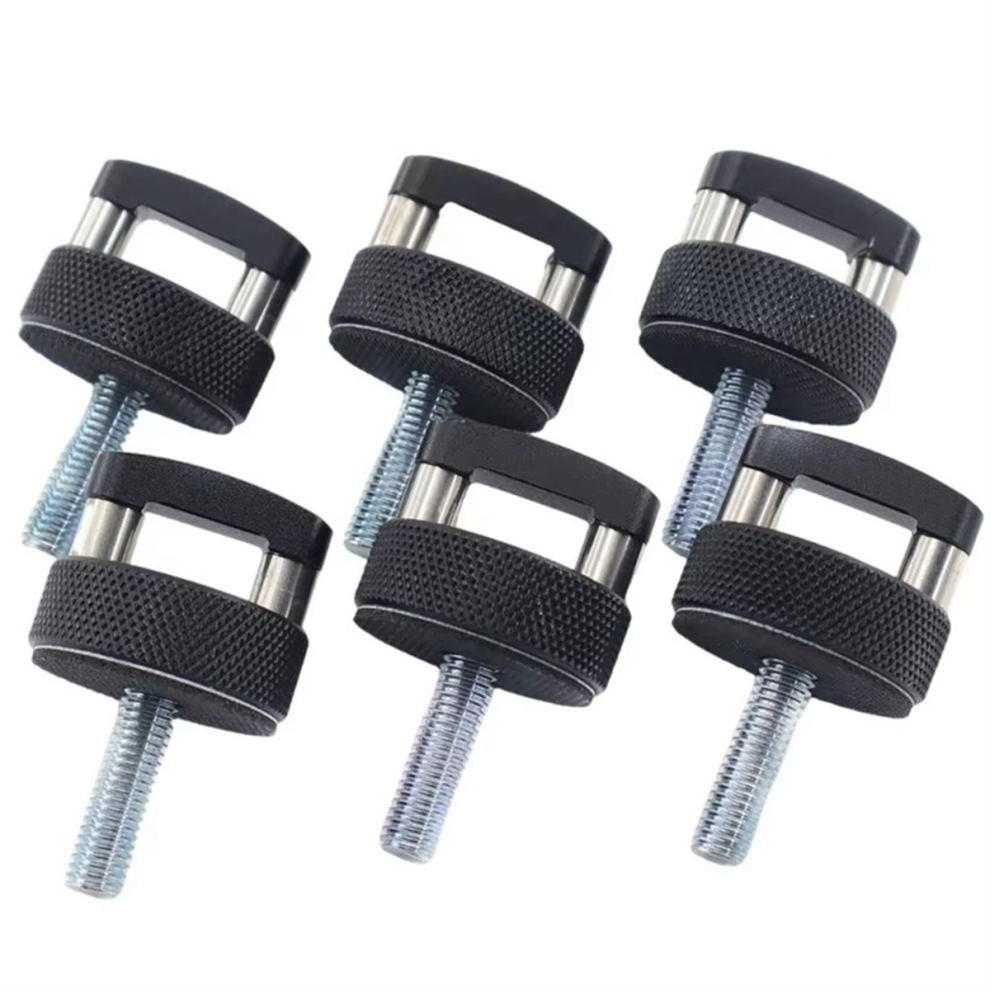 6Pcs Car Hardtop Bolts Quick Removal Thumb Screw For Black 4852739730064