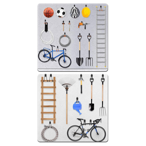 Metal Wall Hook Bicycle Hook Wall Hanging Non-Slip Storage Hook 2