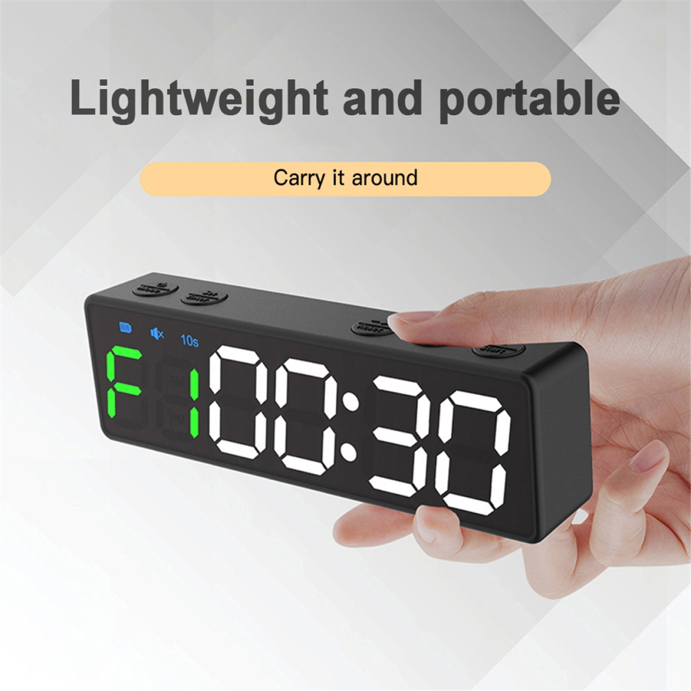 Mini-horloges de gym rechargeables - Chronomètre portable