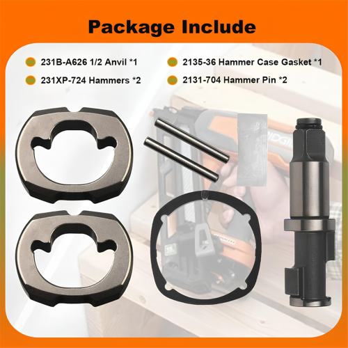 Kit de martelo com chave de impacto pneumática 2135-THK1 para 2