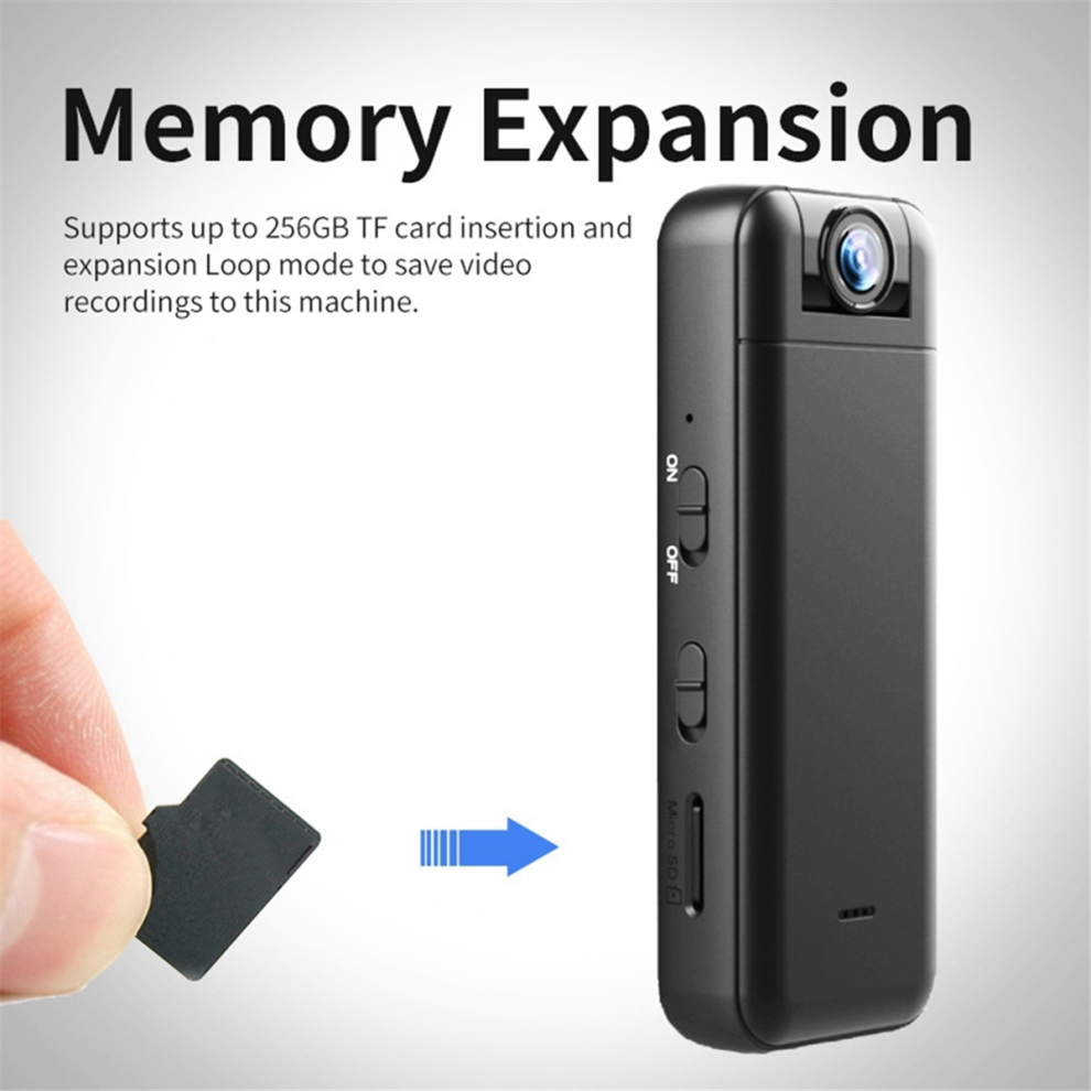 Mini caméra DVR portable avec enregistreur vidéo numérique WiFi et vision nocturne