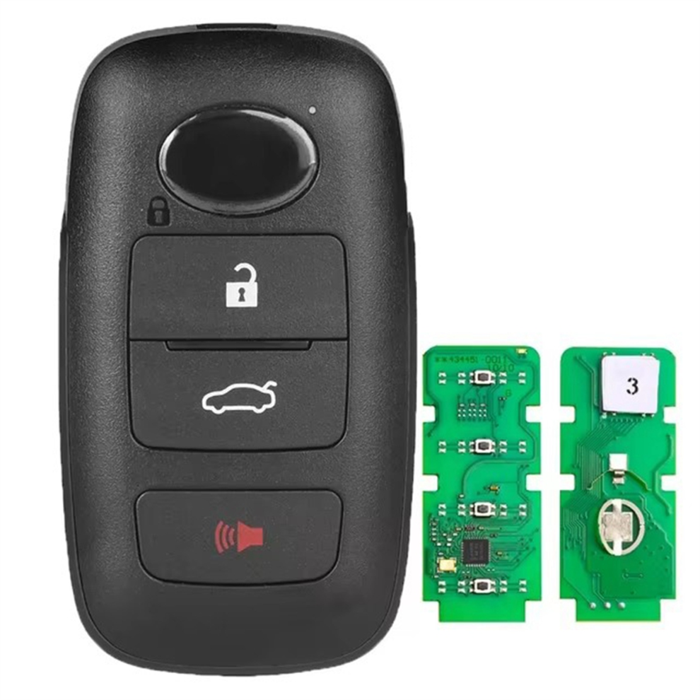 Car Key Remote Key 434Mhz 4A For 3+1Keys:89994-Bz050 Light 4852739735090