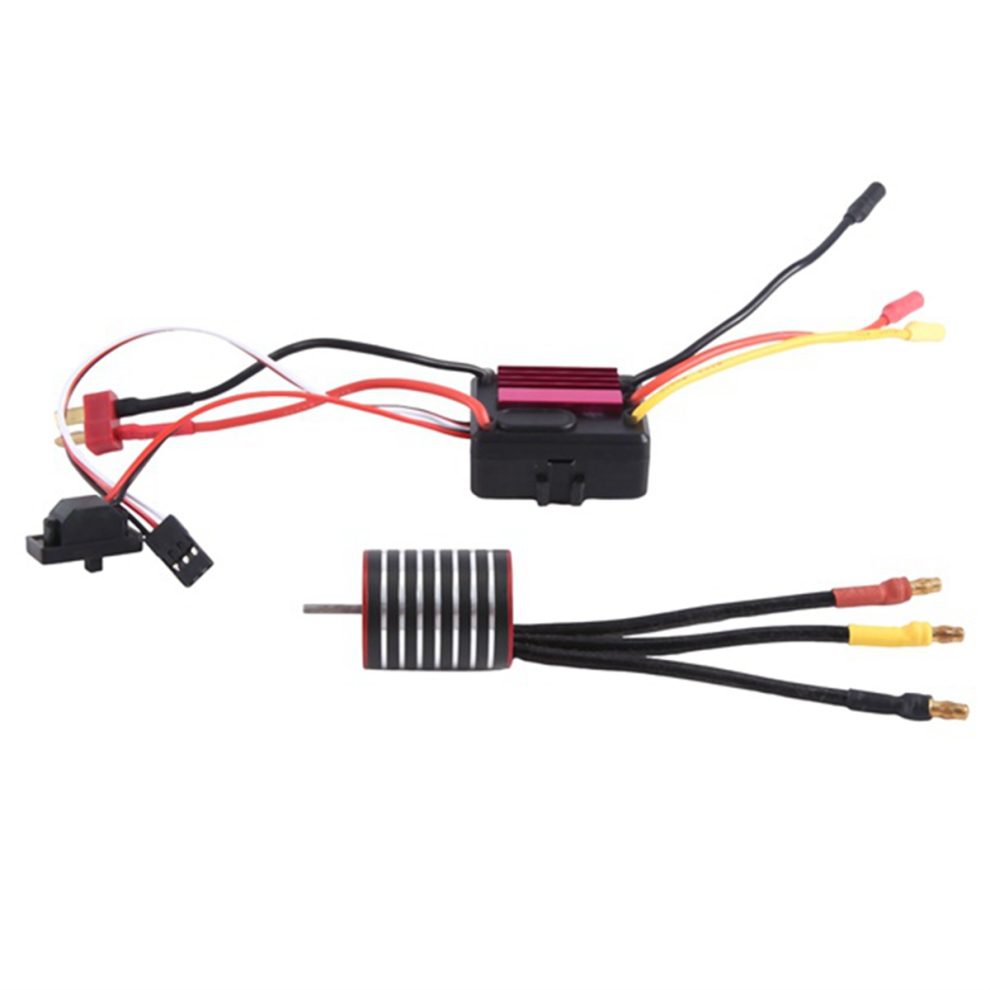 Wasserdichter BüRstenloser Motor Mit 35A Esc Combo Set 2838 3200Kv-image