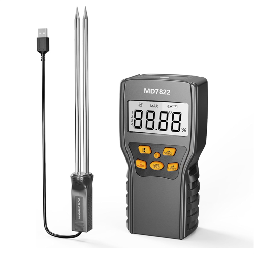 Hay Moisture Tester,Moisture Meter Probe for Hay,Froage Grass
