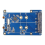 Pi5 Double 5 PCIe - M.2 NVMe -kaksois-SSD-sovitinlevylle 4