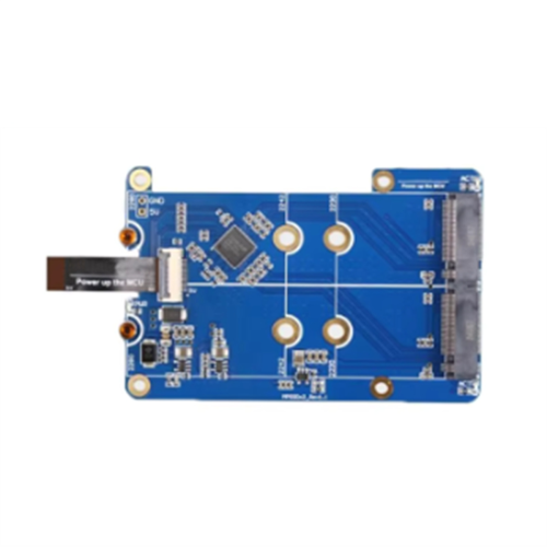 Pi5 Double 5 PCIe - M.2 NVMe -kaksois-SSD-sovitinlevylle 1