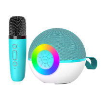 Mini karaokemachine luidspreker, draagbare Bluetooth-microfoon, speelgoed, A