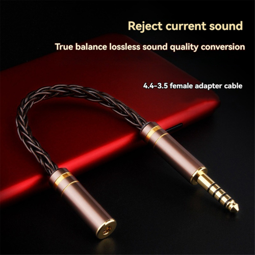 HIFI Balanced Audio Cable 8-Core Earphone Adapter Cable 3.5MM B 1