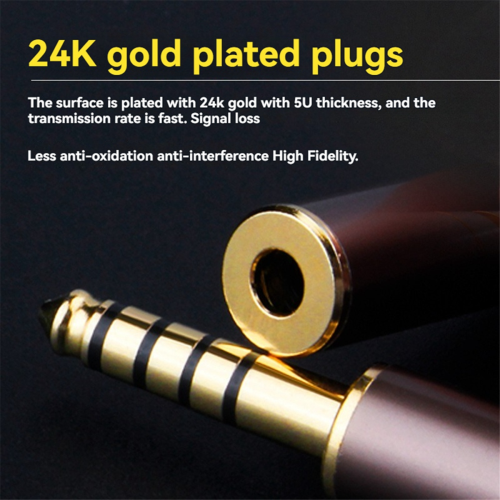 HIFI Balanced Audio Cable 8-Core Earphone Adapter Cable 3.5MM B 2