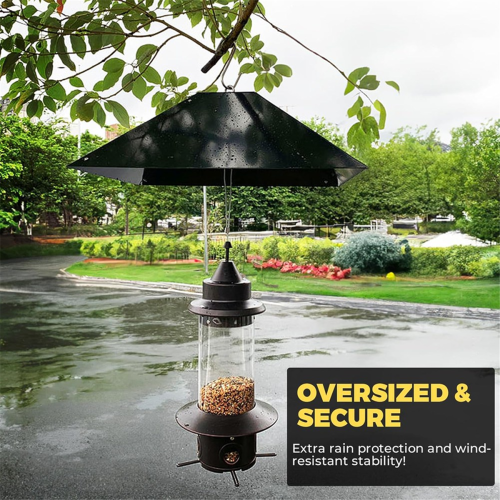 Metal Squirrel Baffle Hanging Squirrel Proof Baffle for Bird Feeder 2